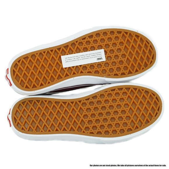 VANS Chapman Stripe (Red) Little Kid's Sneakers - Picture 5 of 6